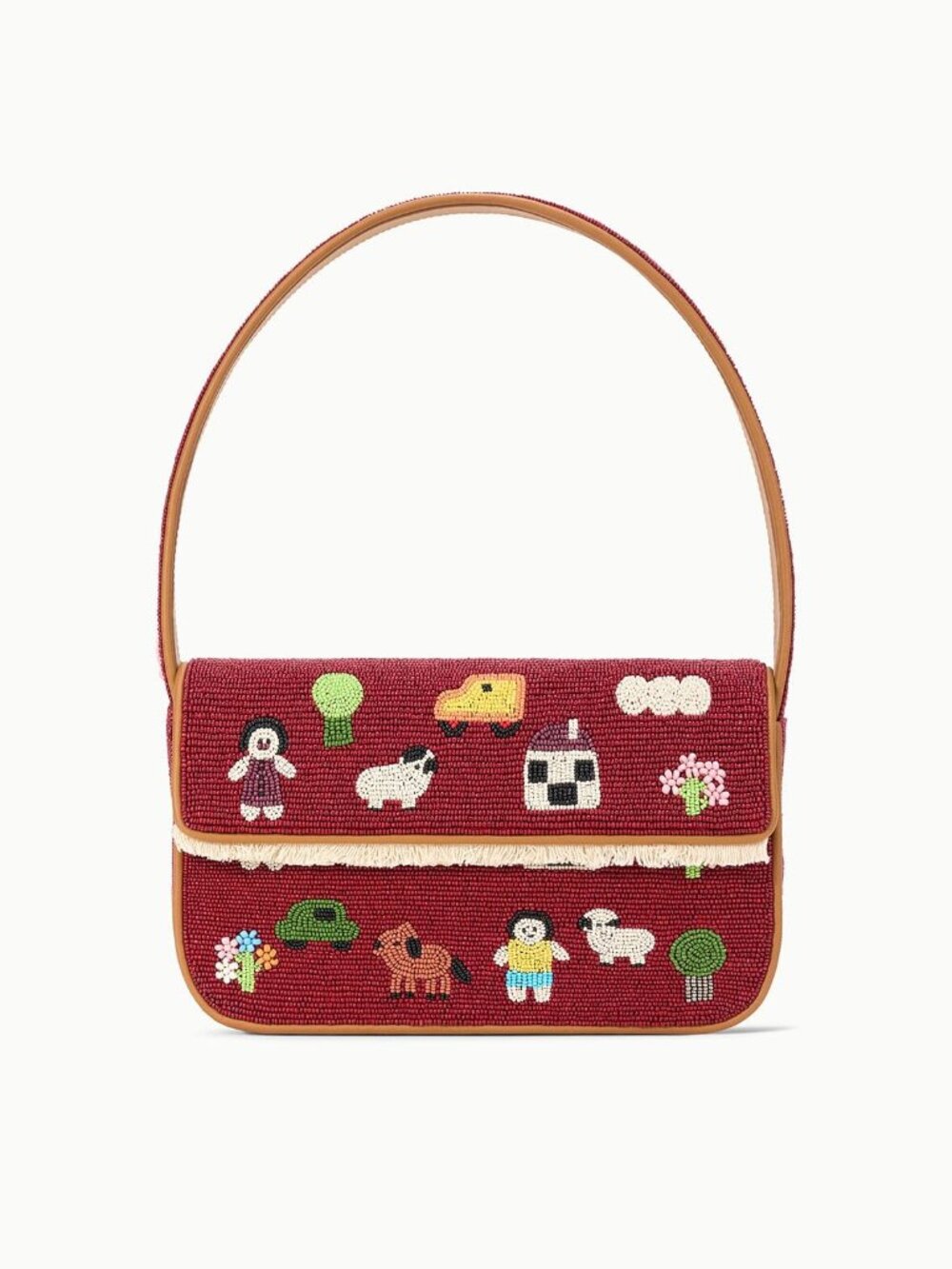 Staud Tommy Beaded Bag